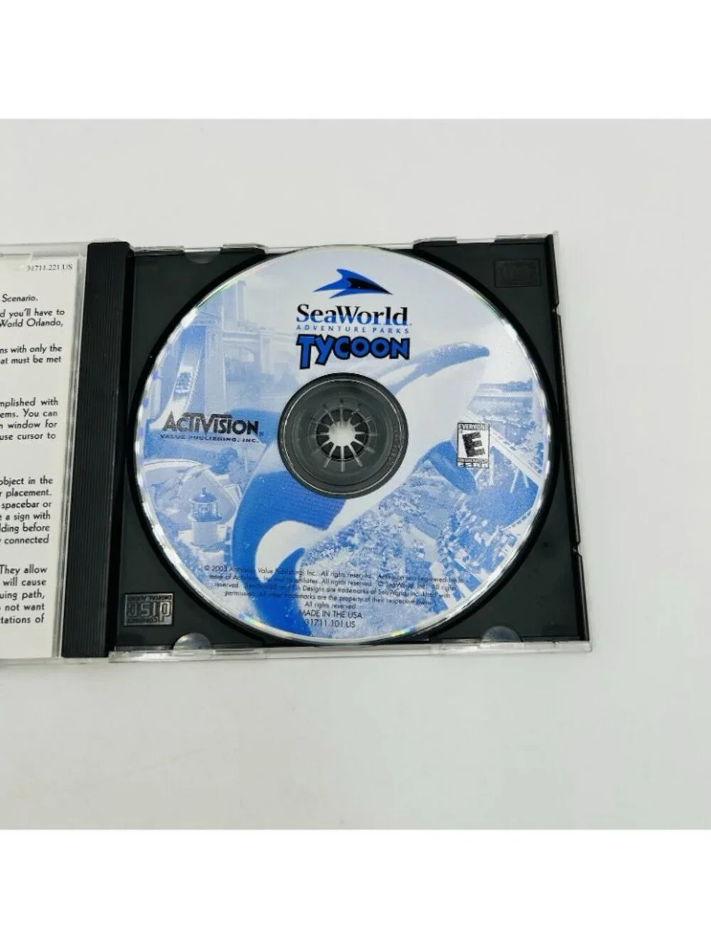 SeaWorld Adventure Parks Tycoon (PC) Windows 98/2000